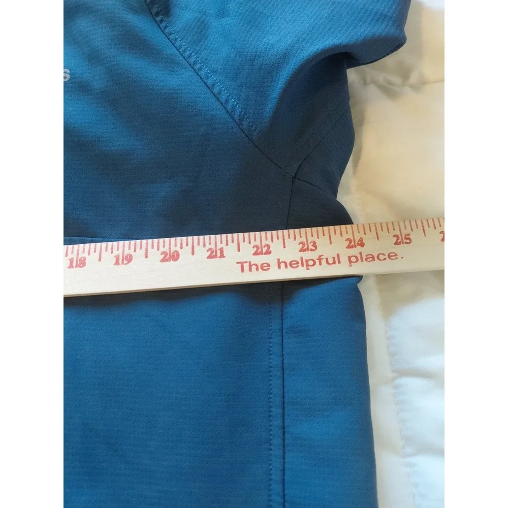 Adidas Men Essential Blue 1/4 Zip Track Jacket Size XL Running Leisure NWOT